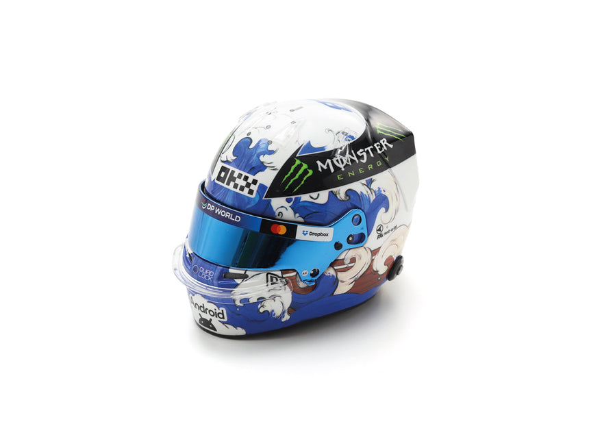 Spark Models F1 McLaren Formula 1 Team - Oscar Piastri - Japanese GP 2025 Mini Replica Helmet 1/5 Scale