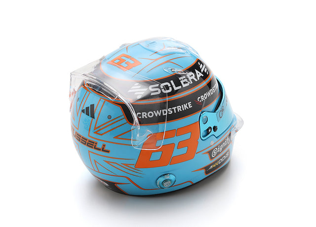 Spark Models F1 Mercedes-AMG PETRONAS F1 Team - George Russell - British GP 2025 Mini Replica Helmet 1/5 Scale