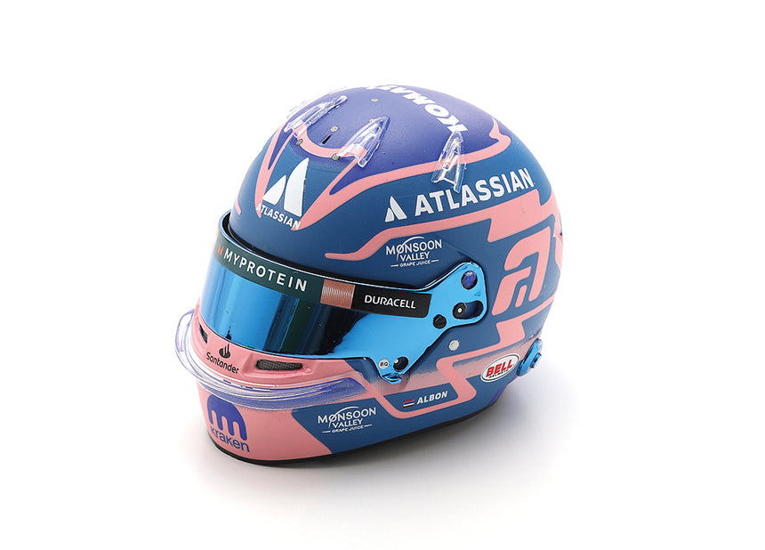 Spark Models F1 Williams Racing - Alexander Albon - 2025 Mini Replica Helmet Model 1/5 Scale