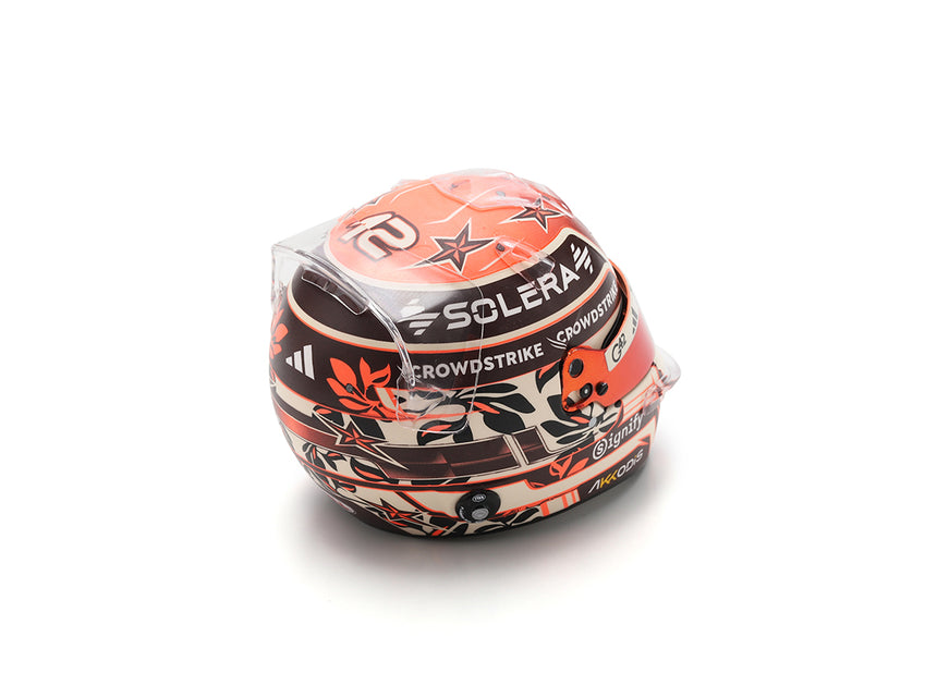 Spark Models F1 Mercedes-AMG PETRONAS F1 Team - Kimi Antonelli - Miami GP 2025 Mini Replica Helmet 1/5 Scale