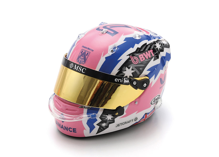 Spark Models F1 BWT Alpine F1 Team - Jack Doohan - 2025 Mini Replica Helmet 1/5 Scale