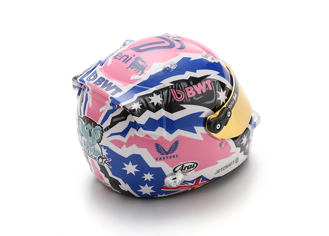 Spark Models F1 BWT Alpine F1 Team - Jack Doohan - 2025 Mini Replica Helmet 1/5 Scale Model
