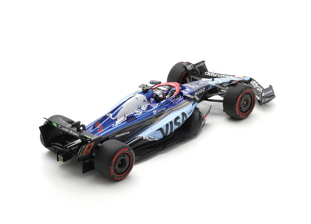 Spark Models F1 Visa Cash App F1 Team VCARB 01 No.3 Singapore GP 2024 - Daniel Ricciardo "Last Race" 1/18 Scale