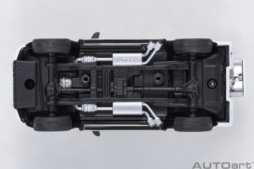 AutoArt Mercedes-AMG G 63 2017 - Gloss White 1/64 Scale Model