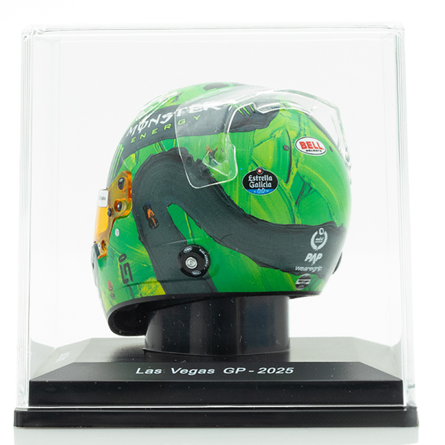 Spark Models F1 McLaren F1 Team - Lando Norris - Las Vegas GP 2025 1/5 Scale Mini Replica Helmet