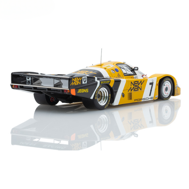 Spark Models Porsche 956B No.7 Winner 24H Le Mans 1985 "New-Man Joest Racing" - J. "Winter" - P. Barilla - K. Ludwig 1/43 Scale Model