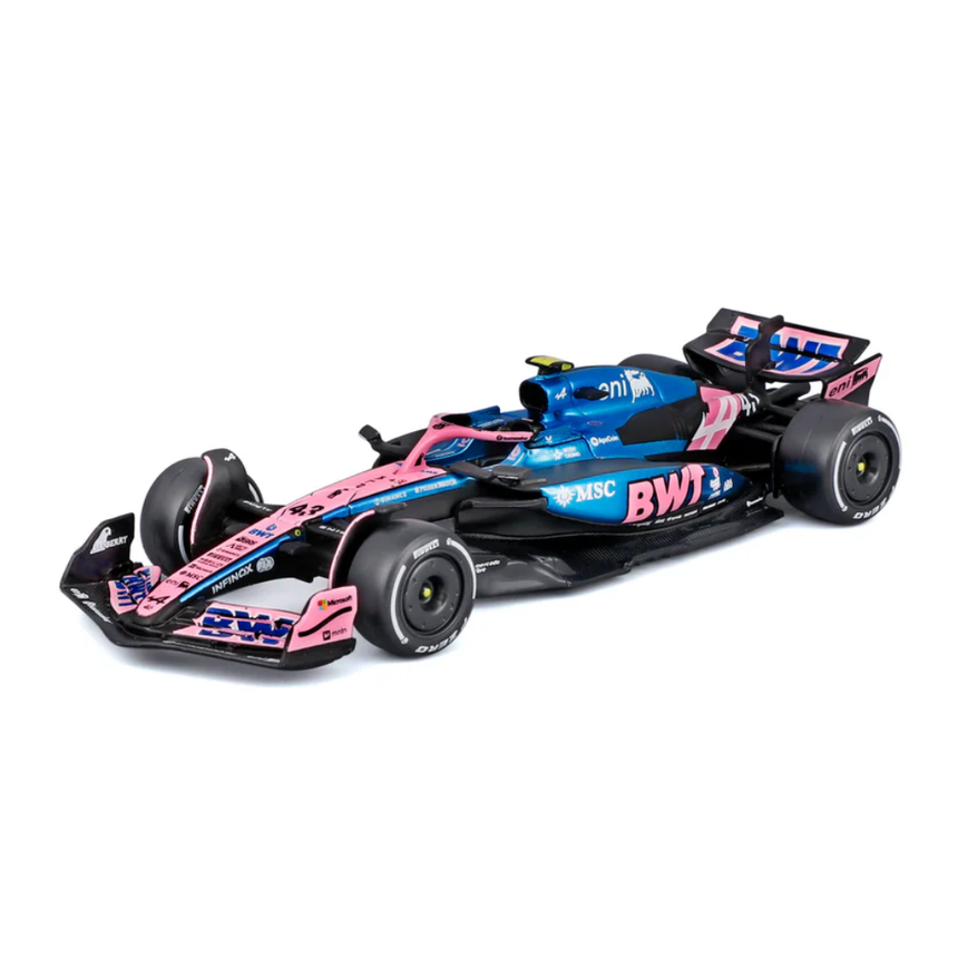 Bburago F1 BWT Alpine F1 Team A525 Franco Colapinto 1/43 Scale Model
