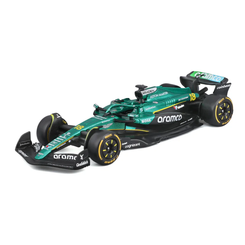 Bburago F1 Aston Martin F1 Team AMR25 Lance Stroll 1/43 Scale Model