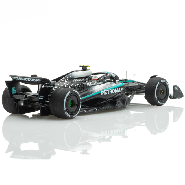 Spark Models F1 Mercedes W16 No.12 Mercedes-AMG PETRONAS F1 Team - 3rd Canadian GP 2025 - Kimi Ant1lli 1/43 Scale Model