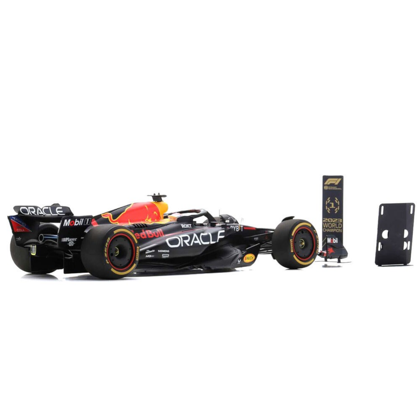 Spark Models F1 Oracle Red Bull Racing RB19 No.1 Oracle Red Bull Racing 2nd Sprint Race Qatar GP 2023 - Max Verstappen 1/18 Scale