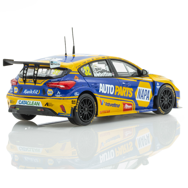Spark Models NAPA Racing UK No.32 Ford Focus BTCC - Snetterton Race 2 Winner 2025 - Daniel Rowbottom 1/43 Scale Model