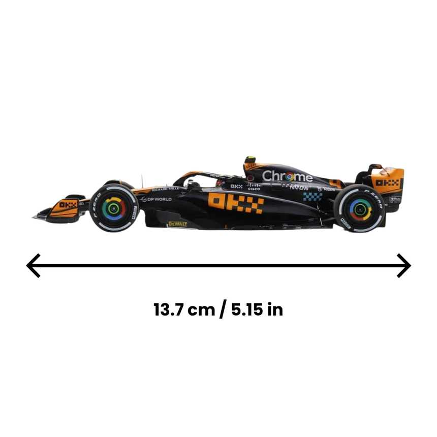 Spark Models F1 McLaren F1 Team MCL60 No.4 McLaren 2nd Japanese GP 2023 - Lando Norris 1/43 Scale