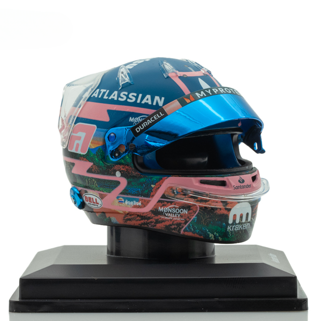 Spark Models F1 Williams Racing - Alexander Albon - Japanese GP 2025 Mini Replica Helmet 1/5 Scale