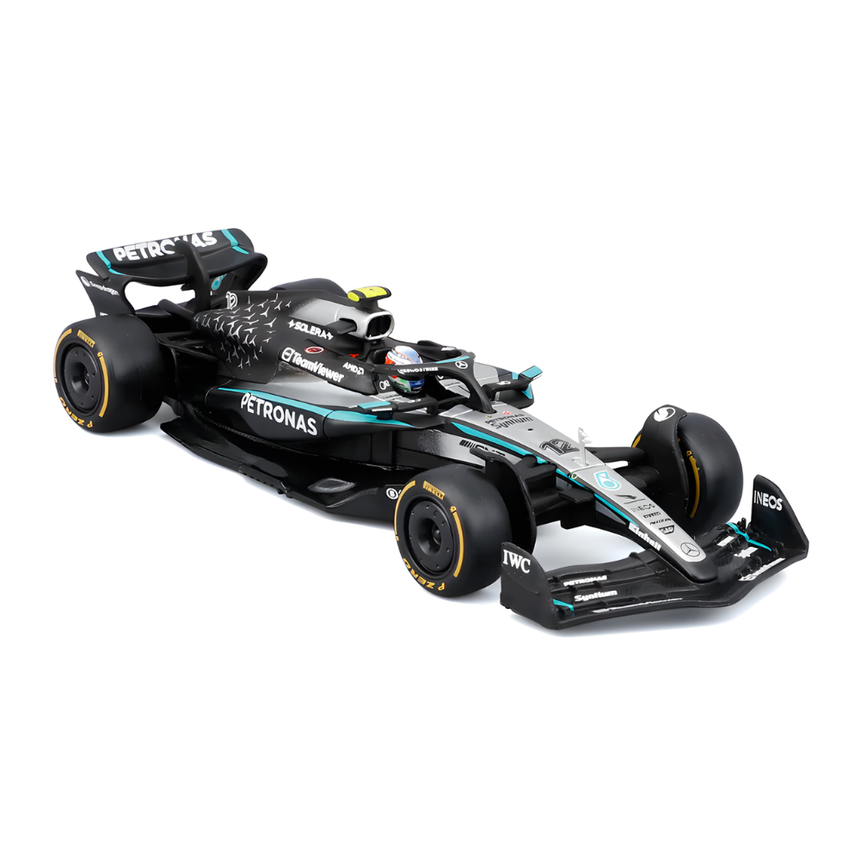 Bburago F1 Mercedes F1 Team AMG W16 2025 Kimi Antonelli With Helmet 1/43 Scale Model