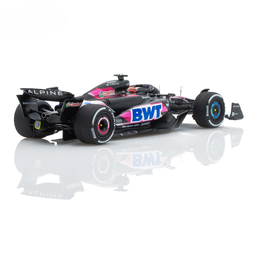 Spark Models F1 BWT Alpine F1 Team A524 No.31 Bahrain GP 2024 - Esteban Ocon 1/43 Scale Model