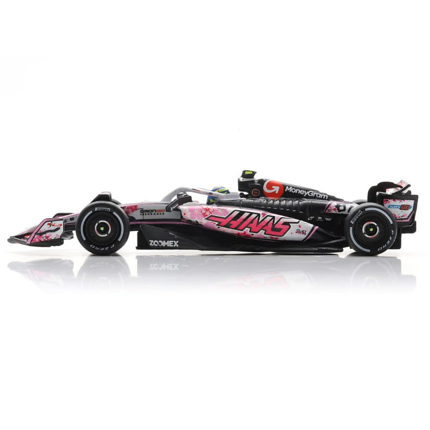 Spark Models F1 Haas F1 VF-25 No.87 MoneyGram Haas F1 Team - Japanese GP 2025 - Oliver Bearman 1/64 Scale Model