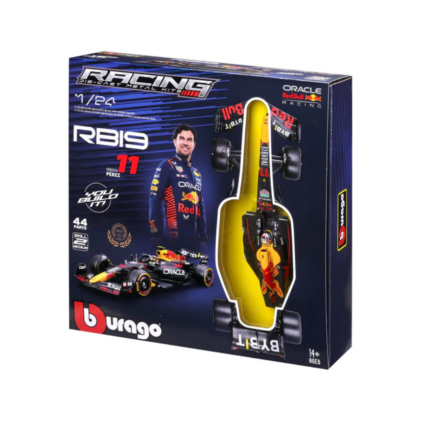 Bburago F1 Red Bull Racing RB19 2023 Model Kit - Sergio Perez 1/24 Scale