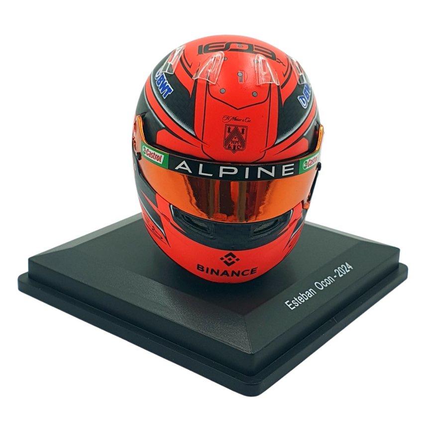 Spark Models F1 2024 Esteban Ocon - Mini Replica Helmet 1/5 Scale