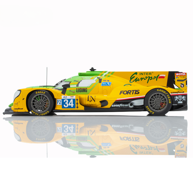 Spark Models Oreca 07 - Gibson No.34 INTER EUROPOL COMPETITION - J. Smiechowski - C. Novalak - V. Lomko 1/18 Scale