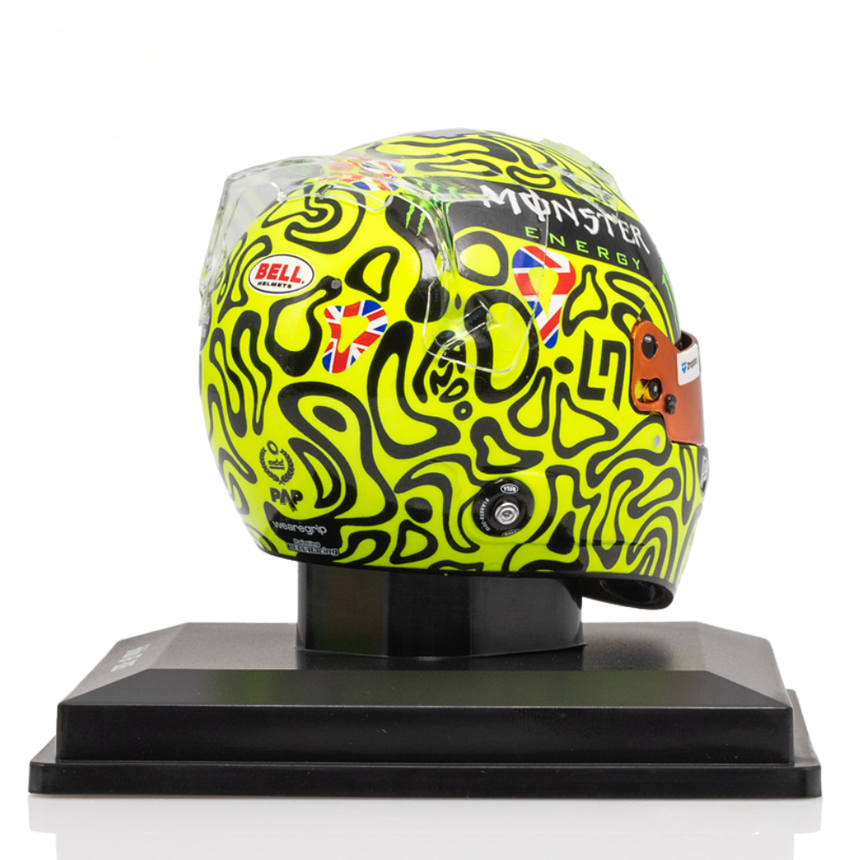 Spark Models F1 McLaren F1 Team - Lando Norris - British GP 2025 Mini Replica Helmet 1/5 Scale Model