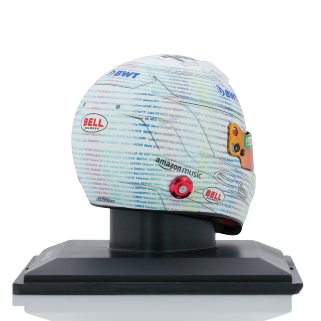 Spark Models F1 BWT Alpine F1 Team - Esteban Ocon - British GP 2023 1/5 Scale Mini Replica Helmet