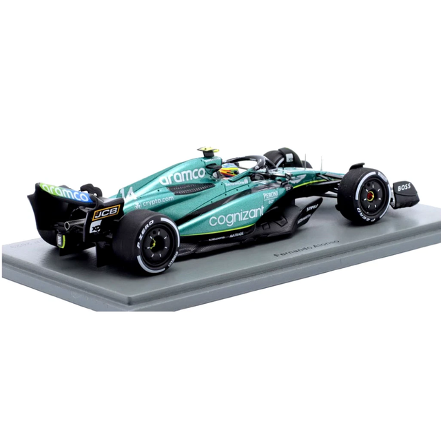 Spark Models F1 Aston Martin F1 AMR23 No.14 Aston Martin Aramco Cognizant - Fernando Alonso - F1 Team 1/43 Scale