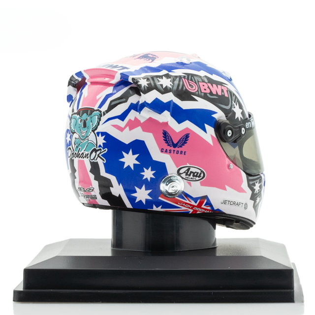 Spark Models F1 BWT Alpine F1 Team - Jack Doohan - 2025 Mini Replica Helmet 1/5 Scale Model