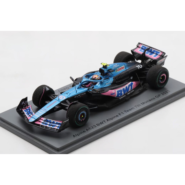Spark Models F1 Alpine A523 2023 No.10 BWT Alpine F1 Team - Pierre Gasly Team 1/43 Scale Model