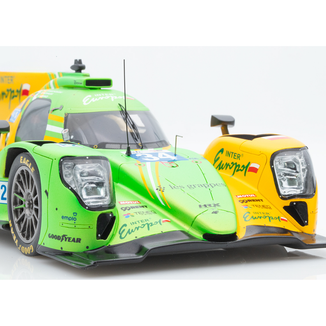 Spark Models Oreca 07 - Gibson No.34 INTER EUROPOL COMPETITION - J. Smiechowski - C. Novalak - V. Lomko 1/18 Scale