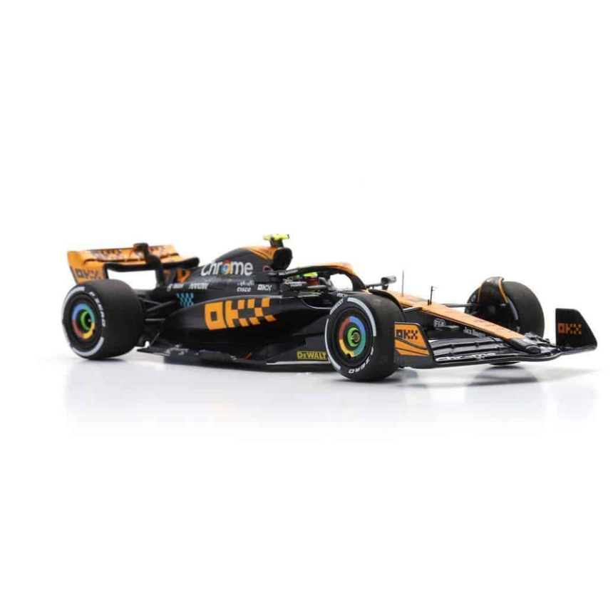 Spark Models F1 McLaren F1 Team MCL60 No.4 McLaren 2nd Japanese GP 2023 - Lando Norris 1/43 Scale