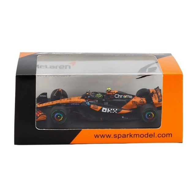 Spark Models F1 McLaren F1 MCL39 No.4 McLaren Formula 1 Team - Winner Australian GP 2025 - Lando Norris 1/64 Scale Model