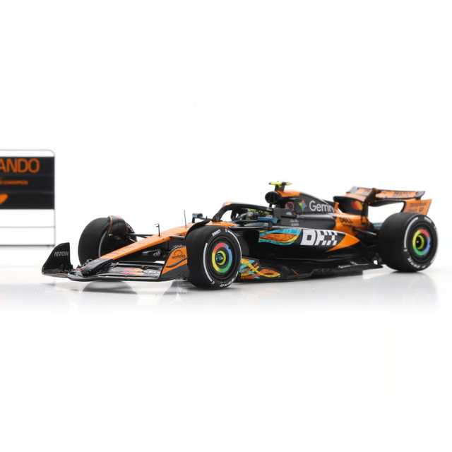 Spark Models McLaren MCL39 No.4 3rd Abu Dhabi GP 2025 - Lando Norris - F1 Drivers' World Champion 2025 1/43 Scale Model