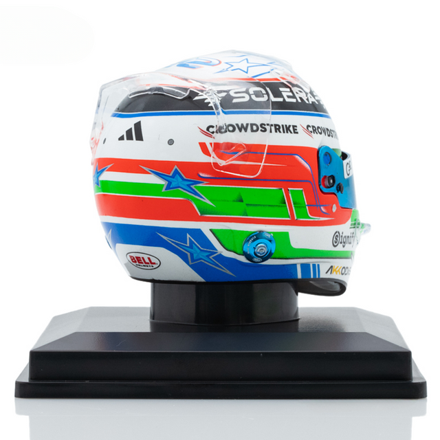 Spark Models Mercedes-AMG PETRONAS F1 Team - Kimi Antonelli - 2025 Mini Replica Helmet Model 1/5 Scale Model