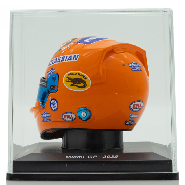 Spark Models F1 Williams Racing - Alexander Albon - Miami GP 2025 Mini Replica Helmet 1/5 Scale Model
