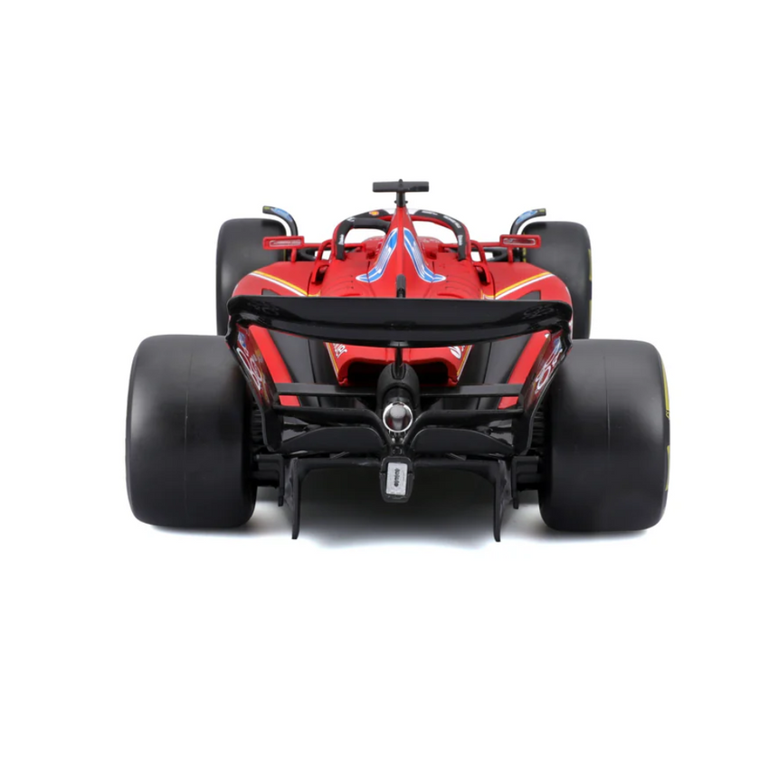 Bburago F1 2023 Ferrari F1 Team SF-23 No.55 - Carlos Sainz With Helmet 1/24 Scale