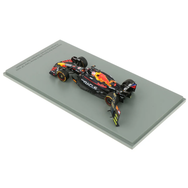 Spark Models F1 Oracle Red Bull Racing RB19 No.1 Oracle Red Bull Racing 2nd Sprint Race Qatar GP 2023 - Max Verstappen 1/43 Scale