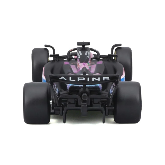 Bburago F1 BWT Alpine F1 Team A524 2024 With Helmet - Esteban Ocon 1/43 Scale Model