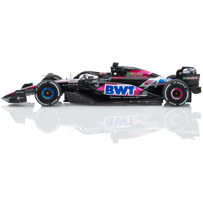 Spark Models F1 BWT Alpine F1 Team A524 No.31 Bahrain GP 2024 - Esteban Ocon 1/43 Scale Model