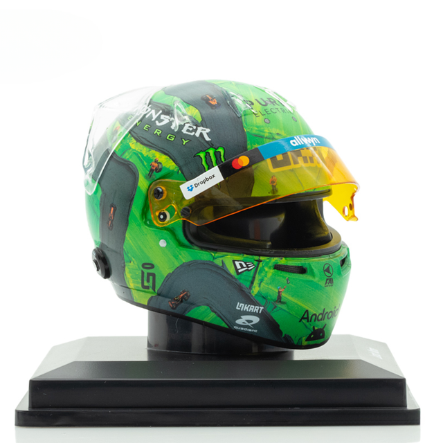 Spark Models F1 McLaren F1 Team - Lando Norris - Las Vegas GP 2025 1/5 Scale Mini Replica Helmet