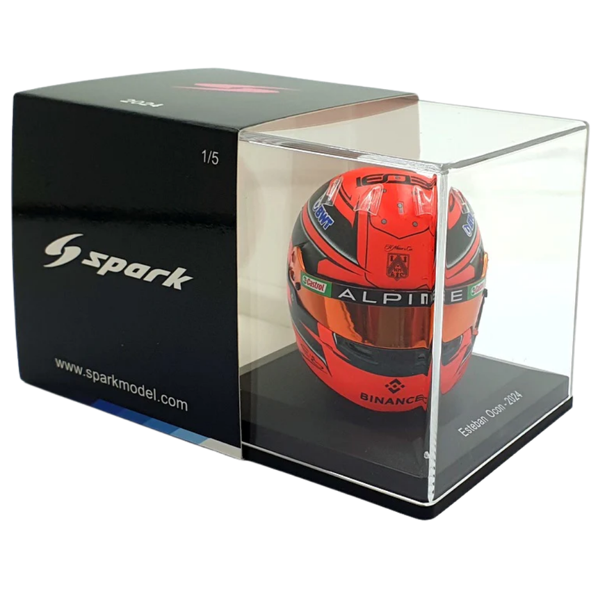 Spark Models F1 2024 Esteban Ocon - Mini Replica Helmet 1/5 Scale