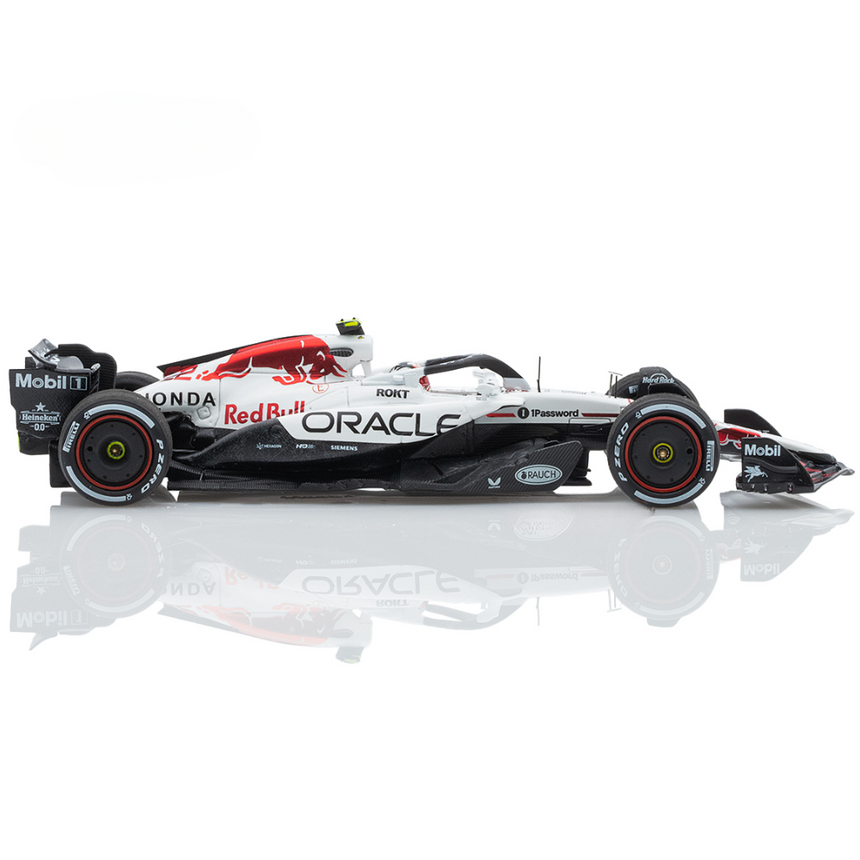 Spark Models F1 Red Bull Racing RB21 No.22 Oracle Red Bull Racing - Japanese GP 2025 - Yuki Tsunoda (With Pit Board) 1/43 Scale Model