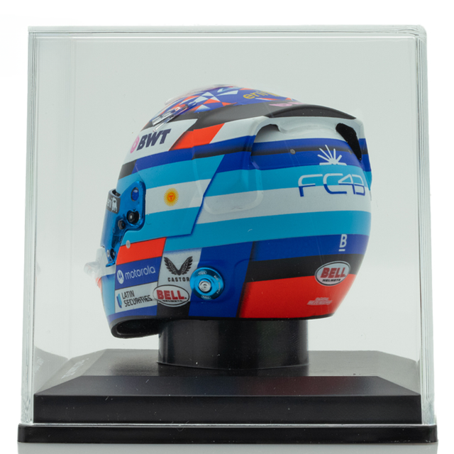 Spark Models F1 BWT Alpine F1 Team - Franco Colapinto - 2025 Mini Replica Helmet 1/5 Scale Model