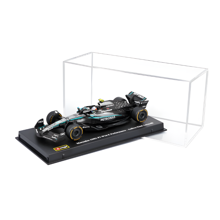 Bburago F1 Mercedes F1 Team AMG W16 2025 Kimi Antonelli With Helmet 1/43 Scale Model