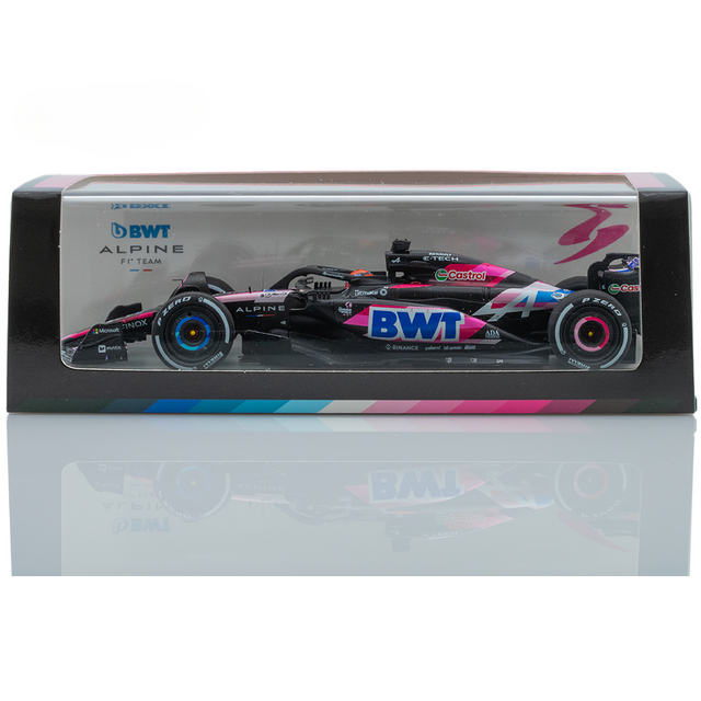 Spark Models F1 BWT Alpine F1 Team A524 No.31 Bahrain GP 2024 - Esteban Ocon 1/43 Scale Model