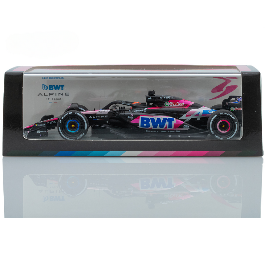 Spark Models F1 BWT Alpine F1 Team A524 No.31 Bahrain GP 2024 - Esteban Ocon 1/43 Scale Model