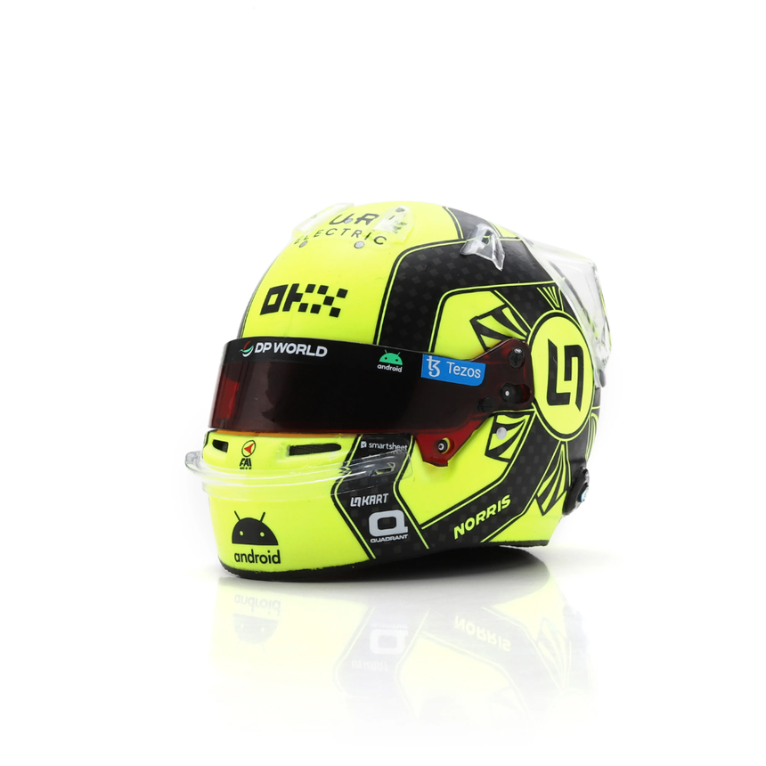 Spark Models F1 Lando Norris - McLaren F1 Team 2023 1/5 Scale Mini Replica Helmet Model