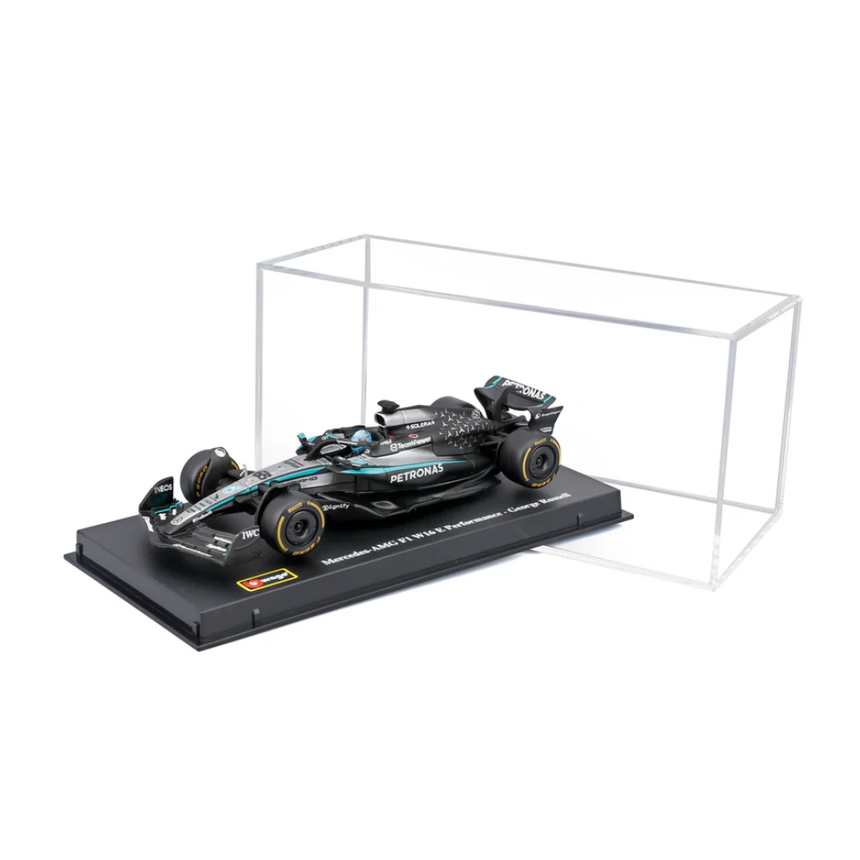 Bburago F1 Mercedes F1 Team AMG W16 2025 George Russell With Helmet 1/43 Scale Model
