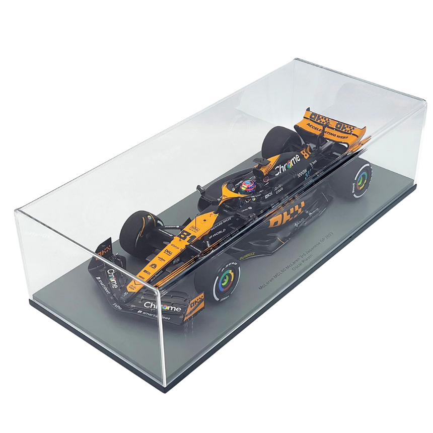 Spark Models F1 McLaren F1 Team MCL60 No.81 McLaren 3rd Japanese GP 2023 - Oscar Piastri 1/18 Scale