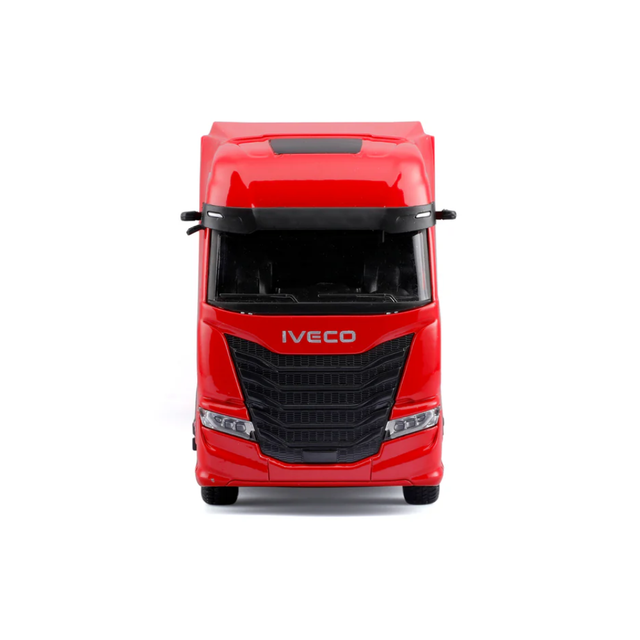 Bburago F1 Ferrari F1 Iveco S-Way 570 Racing Transporter with F1 Car 1/43 Scale Model Truck