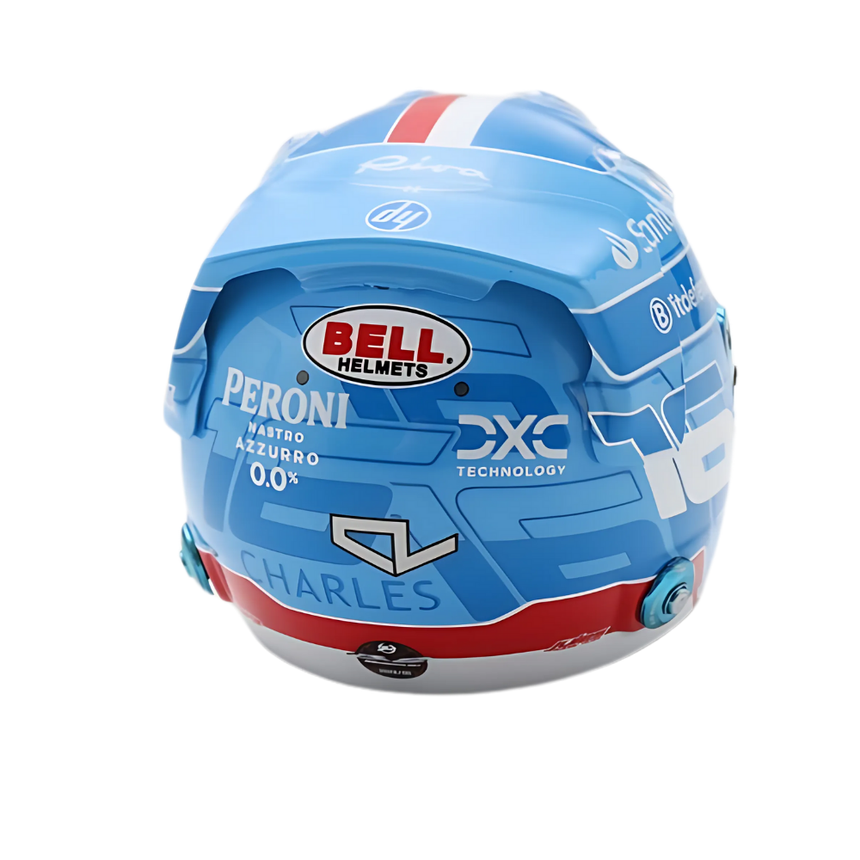 LookSmart F1 Charles Leclerc Miami GP 2024 Mini Replica Helmet Model 1/5 Scale Model